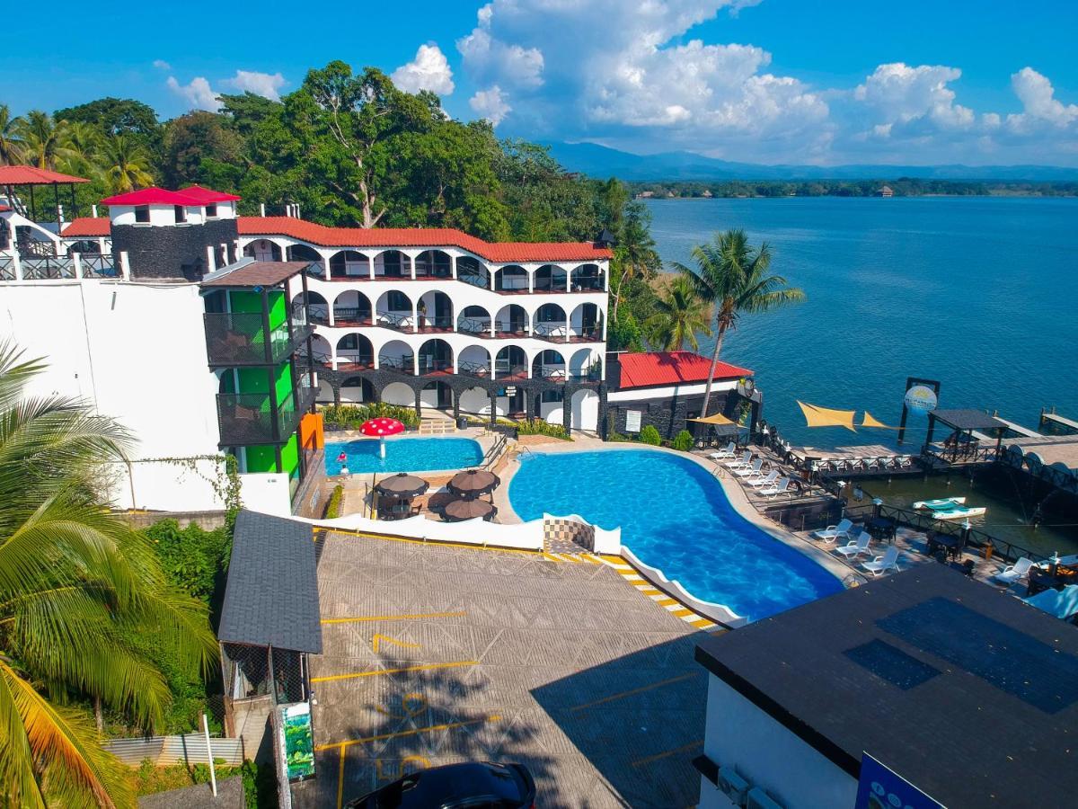 Hotel Mi Paraiso Rio Dulce Castillo de San Felipe Luaran gambar
